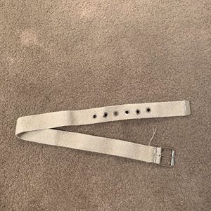 Beige belt